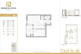 NOVOGRADNJA PREMIUM LIVING RIJEKA -  STAN 6.2 / 1S+DB, Rijeka, Διαμέρισμα