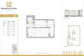 NOVOGRADNJA PREMIUM LIVING RIJEKA -  STAN 5.4 / 1S+DB, Rijeka, Appartement