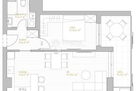 NOVOGRADNJA PREMIUM LIVING RIJEKA -  STAN 5.3 / 1S+DB, Rijeka, Stan