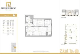 NOVOGRADNJA PREMIUM LIVING RIJEKA -  STAN 5.2 / 1S+DB, Rijeka, Appartement