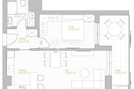 NOVOGRADNJA PREMIUM LIVING RIJEKA -  STAN 5.2 / 1S+DB, Rijeka, Appartement