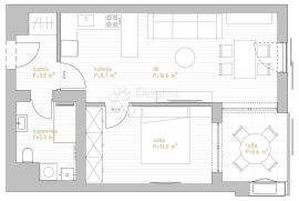 NOVOGRADNJA PREMIUM LIVING RIJEKA -  STAN 4.3 / 1S+DB, Rijeka, Daire