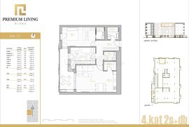 NOVOGRADNJA PREMIUM LIVING RIJEKA -  STAN 3.4 / 2S+DB, Rijeka, Appartement