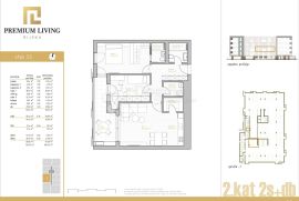 NOVOGRADNJA PREMIUM LIVING RIJEKA -  STAN 3.2 / 2S+DB, Rijeka, Apartamento