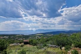 Hreljin, građevinski teren sa panoramskim pogledom na more, Bakar, Land