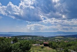 Hreljin, građevinski teren sa panoramskim pogledom na more, Bakar, Land