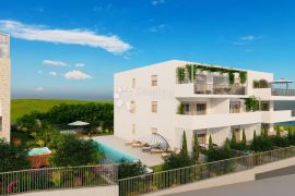 SLATINE – LUKSUZNA NOVOGRADNJA PENTHOUSE 2. KAT (A8), Trogir, Διαμέρισμα