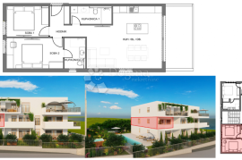 SLATINE – LUKSUZNA NOVOGRADNJA 1. KAT (A6), Trogir, Appartement