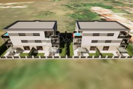 Penthouse - pogled more, Privlaka, شقة