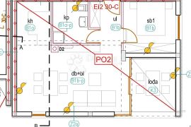 Novogradnja Veli Vrh stan 74 m2 (Uporabna dozvola), Pula, شقة