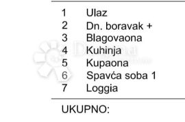 Novogradnja Veli Vrh stan 74 m2 (Uporabna dozvola), Pula, شقة