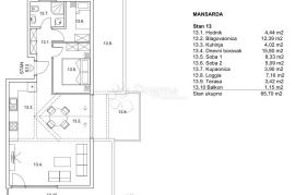 Novogradnja na Zametu S13, Rijeka, Appartement