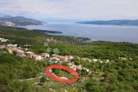 Zemljište sa prekrasnim panoramskim pogledom na more, Labin, Zemljište