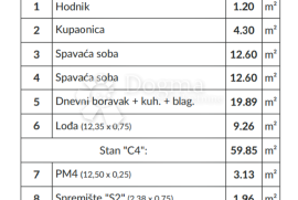 1. kat luksuzne novogradnje - 500m od mora, Ližnjan, Stan