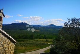 LIVADE , okolica, dvije kamene kuće sa pogledom na Motovun, Oprtalj, Kuća