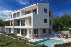 Vrbnik, apartman sa bazenom 50 m od mora, Vrbnik, Διαμέρισμα