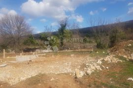 Započeta gradnja kuće s otvorenim pogledom u blizini Labina, Labin, House