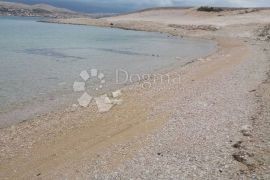 PAG - PREKRASNA PJEŠČANA PLAŽA NA SAMOME MORU, Pag, Terreno