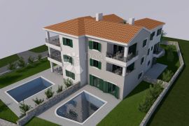 Malinska novogradnja 200 m od mora!, Malinska-Dubašnica, Flat