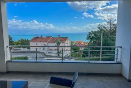 OPATIJA, IČIĆI - stan 124m2 s garažom blizu plaže, terasa, pogled na more, blizina Opatije, Opatija - Okolica, Apartamento