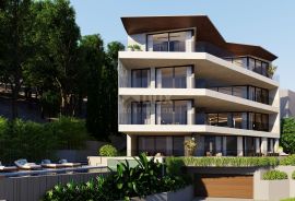 OPATIJA, CENTAR - prestižan penthouse iznad centra Opatije u novogradnji posebnog arhitektonskog karaktera, Opatija, Appartment