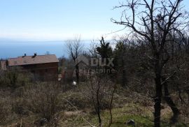 OPATIJA, IČIĆI, ANIČIĆI - građevinski teren 1520m2 S LOKACIJSKOM DOZVOLOM! s pogledom na more za zgradu-stanove -apartmane / obiteljsku kuću / kuću za iznajmljivanje - odmor s bazenom, Opatija - Okolica, Terreno