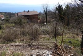 OPATIJA, IČIĆI, ANIČIĆI - građevinski teren 1520m2 S LOKACIJSKOM DOZVOLOM! s pogledom na more za zgradu-stanove -apartmane / obiteljsku kuću / kuću za iznajmljivanje - odmor s bazenom, Opatija - Okolica, Terreno