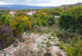 ISTRA, LABIN, RABAC - Građevinsko zemljište sa otvorenim pogledom na prirodu i u blizini mora, Labin, Γη