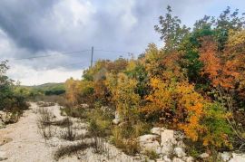 ISTRA, LABIN, RABAC - Građevinsko zemljište sa otvorenim pogledom na prirodu i u blizini mora, Labin, Γη