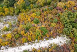 ISTRA, LABIN, RABAC - Građevinsko zemljište sa otvorenim pogledom na prirodu i u blizini mora, Labin, Γη