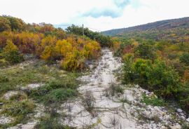 ISTRA, LABIN, RABAC - Građevinsko zemljište sa otvorenim pogledom na prirodu i u blizini mora, Labin, Γη