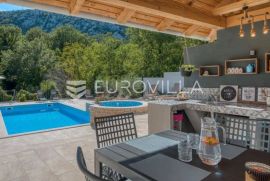 Crikvenica, Drvenik, moderna vrhunski dizajnirana villa s bazenom, Vinodolska Općina, Maison