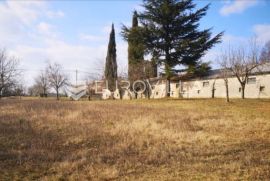 Istra, Žminj - 3816 m2 građevinske parcele sa stambenim objektom i priključcima, Žminj, Terrain