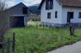 OGULIN, LIČKA JESENICA - KUĆA U PRIRODI + ZEMLJIŠTE!!!, Saborsko, Casa