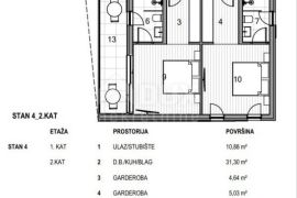 OTOK KRK, GRAD KRK - Penthouse od 146 m2 u novogradnji, Krk, Daire