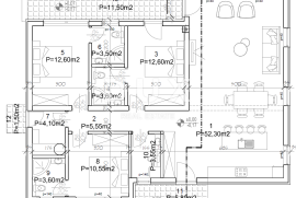 ISTRA, KRŠAN Moderna prizemnica s bazenom u prirodi 111 m2, Kršan, Ev