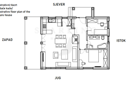 PRODAJA, KUĆA+PROJEKT, LOBORIKA, 703 m2, Marčana, Famiglia