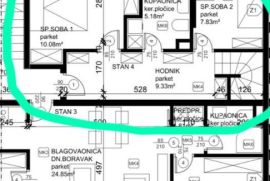 Penthouse na 2 etaže, 130 m2, prodaja Žnjan, Split, Flat