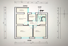 STAN, PRODAJA, ZAGREB, CENTAR, 71 m2, 2-soban, Zagreb, Wohnung