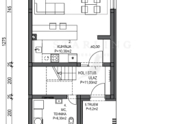 KUĆA A1-S2, NOVOGRADNJA, PRODAJA, SESVETE, CERJE, 180,13 m2, 5s, Sesvete, Casa