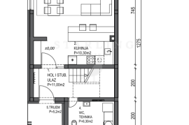 KUĆA A1-S1, NOVOGRADNJA, PRODAJA, SESVETE, CERJE, 181,93 m2, 5s, Sesvete, Дом