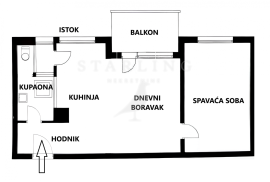 STAN, PRODAJA, ZAGREB, BORONGAJ, 54 m2, 2-SOBAN, Zagreb, Flat