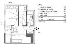 STAN, NOVOGRADNJA, PRODAJA, SVETA KLARA, 57 m2, 3-soban, Zagreb, Appartment