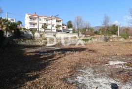 OPATIJA, IČIĆI - građevinsko zemljište 2800m2 S LOKACIJSKOM DOZVOLOM!! I s pogledom na more za stambenu zgradu–stanove /apartmane, Opatija - Okolica, Zemljište