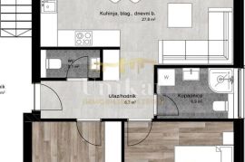 Stan s dvije spavaće sobe i vrtom, prizemlje, Poreč, Apartamento