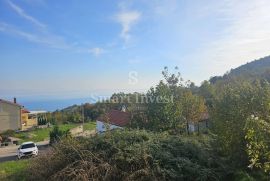 BREGI, građevinsko zemljište za kuću s pogledom na more, Matulji, Terreno