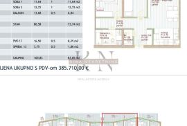 ISTRA - POREČ, 2S+DB, 83.85M2, NOVOGRADNJA, IZUZETNA LOKACIJA, Poreč, شقة