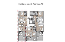 OPATIJA, CENTAR - stan s pogledom u novogradnji iznad centra Opatije, Opatija, Wohnung