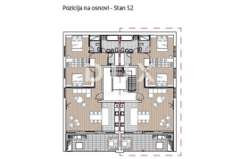 OPATIJA, CENTAR - moderan stan u novogradnji iznad centra Opatije, Opatija, Apartamento