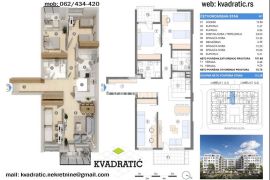 Lux stan u Zemunu, 4.0, 112m2, II , CG - Bez provizije, Zemun, Flat